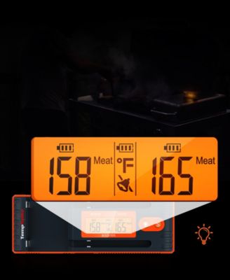 Pack of 1 Twin TempSpike 500' Truly Wireless Meat Thermometer with 2 Meat Probes