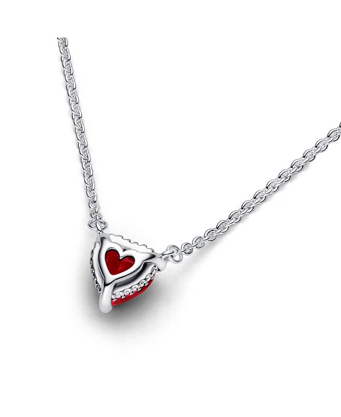 pandora two heart necklace