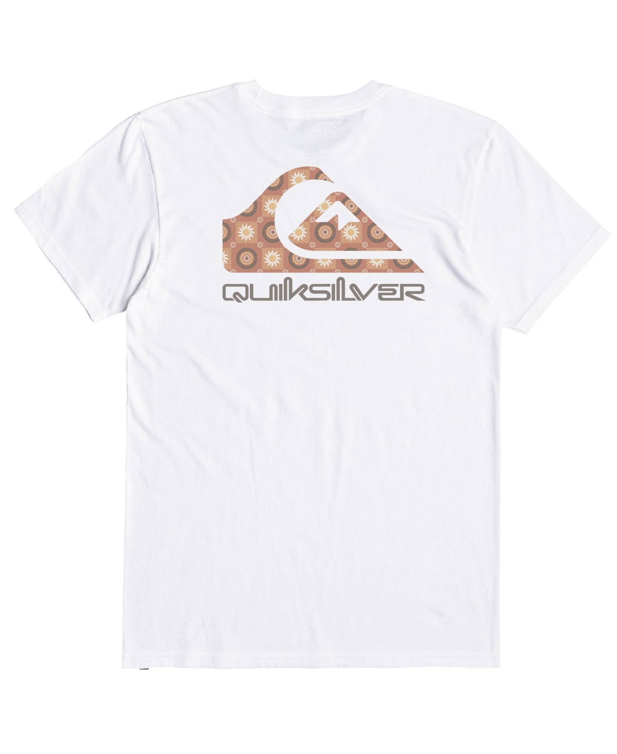 Quiksilver Men's Funky Filler Crewneck T-shirt In White
