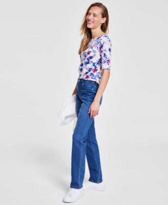 Women's Amanda Classic Straight Jeans, in Regular, Short & Long