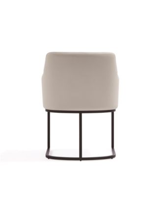 Serena 2-Piece Leatherette Upholstered Dining Armchair Set