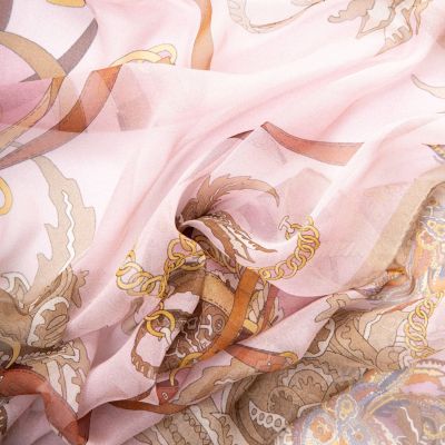 Alessandra - Long Sheer Silk Scarf for Women