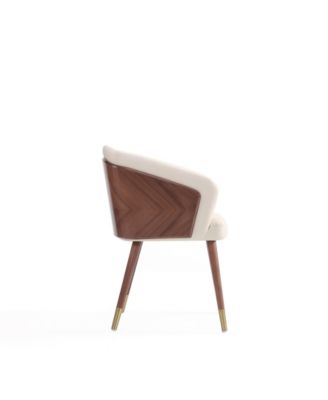 Reeva 2-Piece Leatherette Upholstered Dining Chair Set