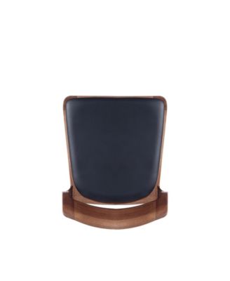 Moderno 2-Piece Leatherette Upholstered Stackable Dining Chair Set