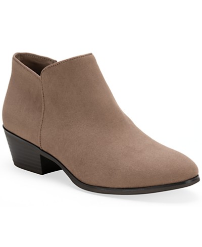 Style & Co Wileyy Ankle Booties, Created for Macy's - Macy's
