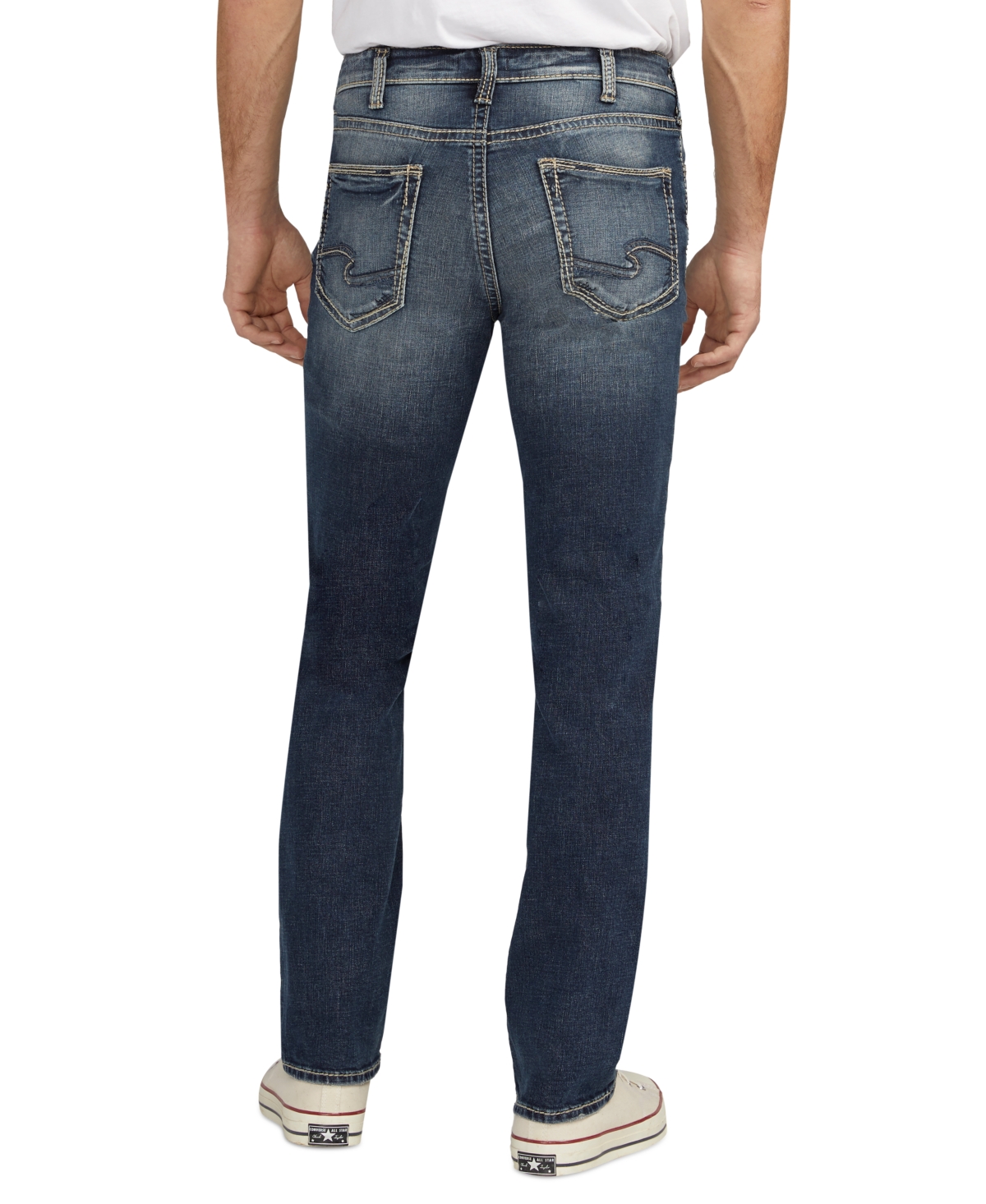 Shop Silver Jeans Co. Men's Grayson Classic-fit Stretch Jeans In Indigo
