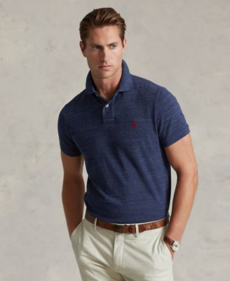 Men's Custom Slim Fit  Mesh Polo