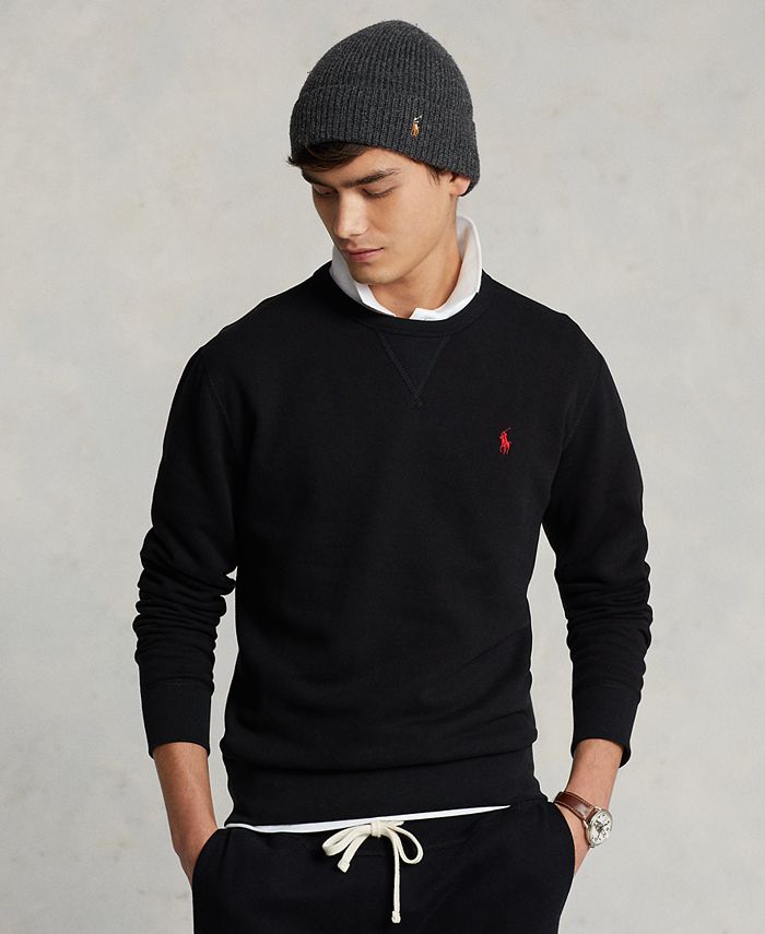 Black polo shop hoodie macy's
