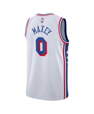 maxey sixers jersey