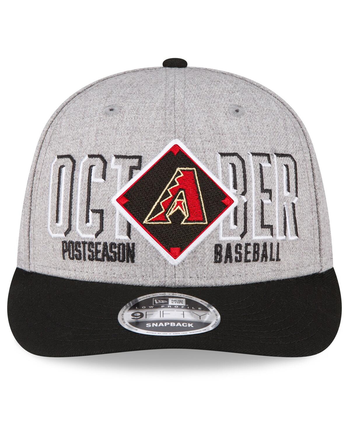 New Era Gray Arizona Diamondbacks 2023 Division Series Winner Locker Room Low Profile 9fifty Snapba In Gray
