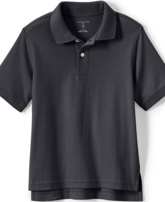 Boys Short Sleeve Interlock Polo Shirt