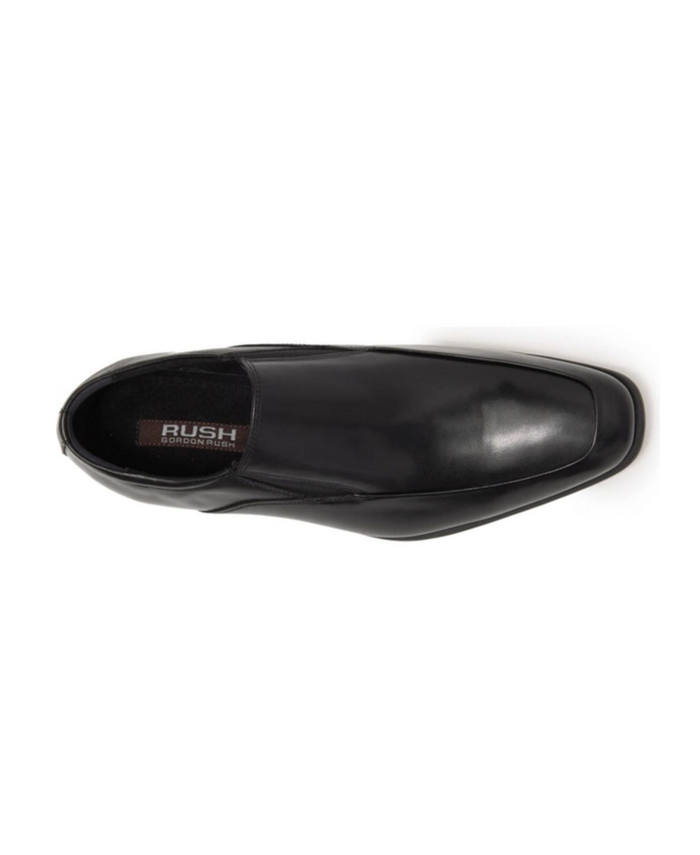 Мужские туфли RUSH Gordon Rush Jackson Dress Leather Double Gore Slip-On Venetian Loafer, цвет: Чёрный — фото 3