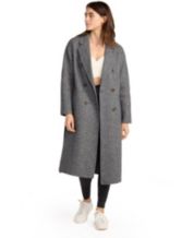 Macys grey top coat
