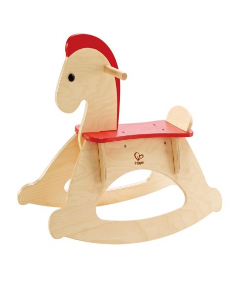 Детская игрушка Hape Rock and Ride Wooden Adjustable Rocking Horse, Ages 10 months+