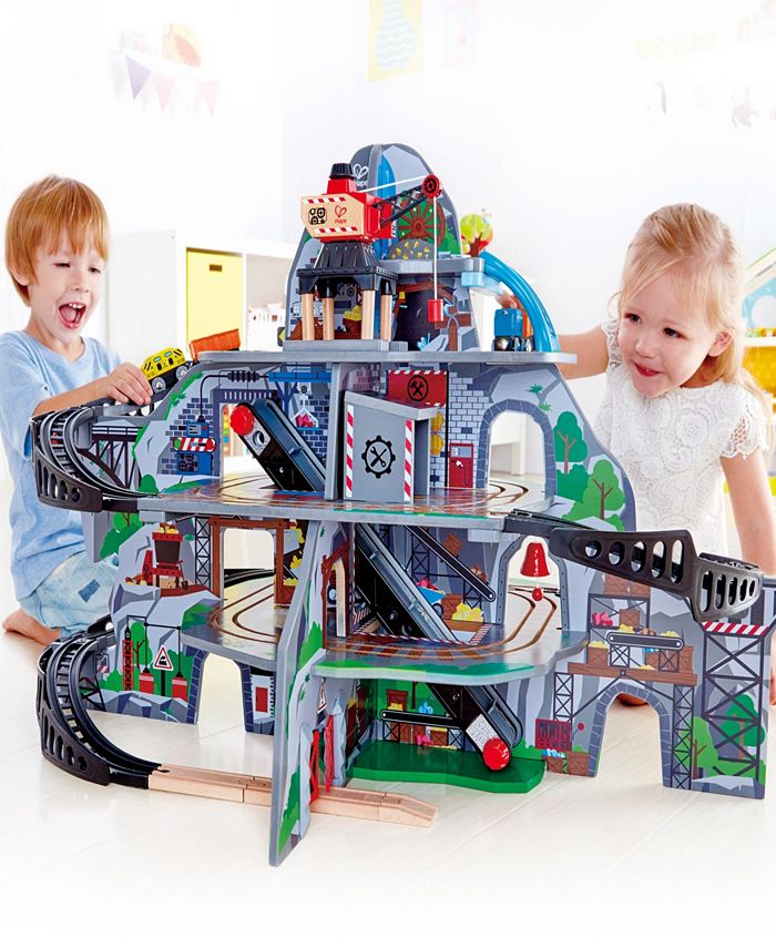 Hape Railway Mighty Mountain Mine Set Macy's