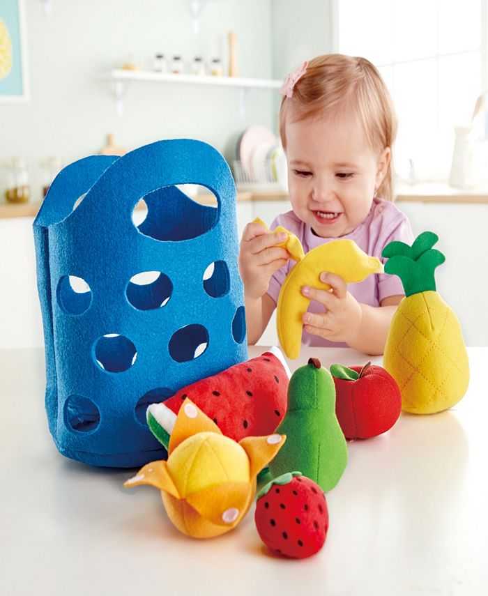 Hape Toddler Fruit Basket Kitchen Food Playset Macy's