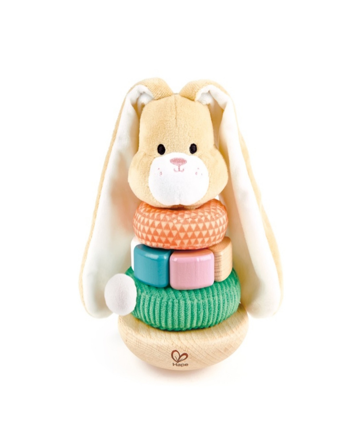 Hape Kids' Bunny Stacker Toddler Toy In Multi