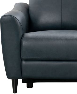 Tanya 62" Leather Power Reclining Loveseat with Power Headrest