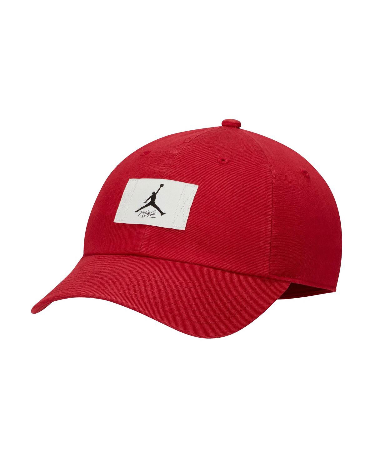 Men's and Women's Jordan Logo Adjustable Hat - Red
