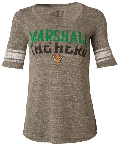 MYU Apparel Women's Short-Sleeve Marshall Thundering Herd Sequin T-Shirt