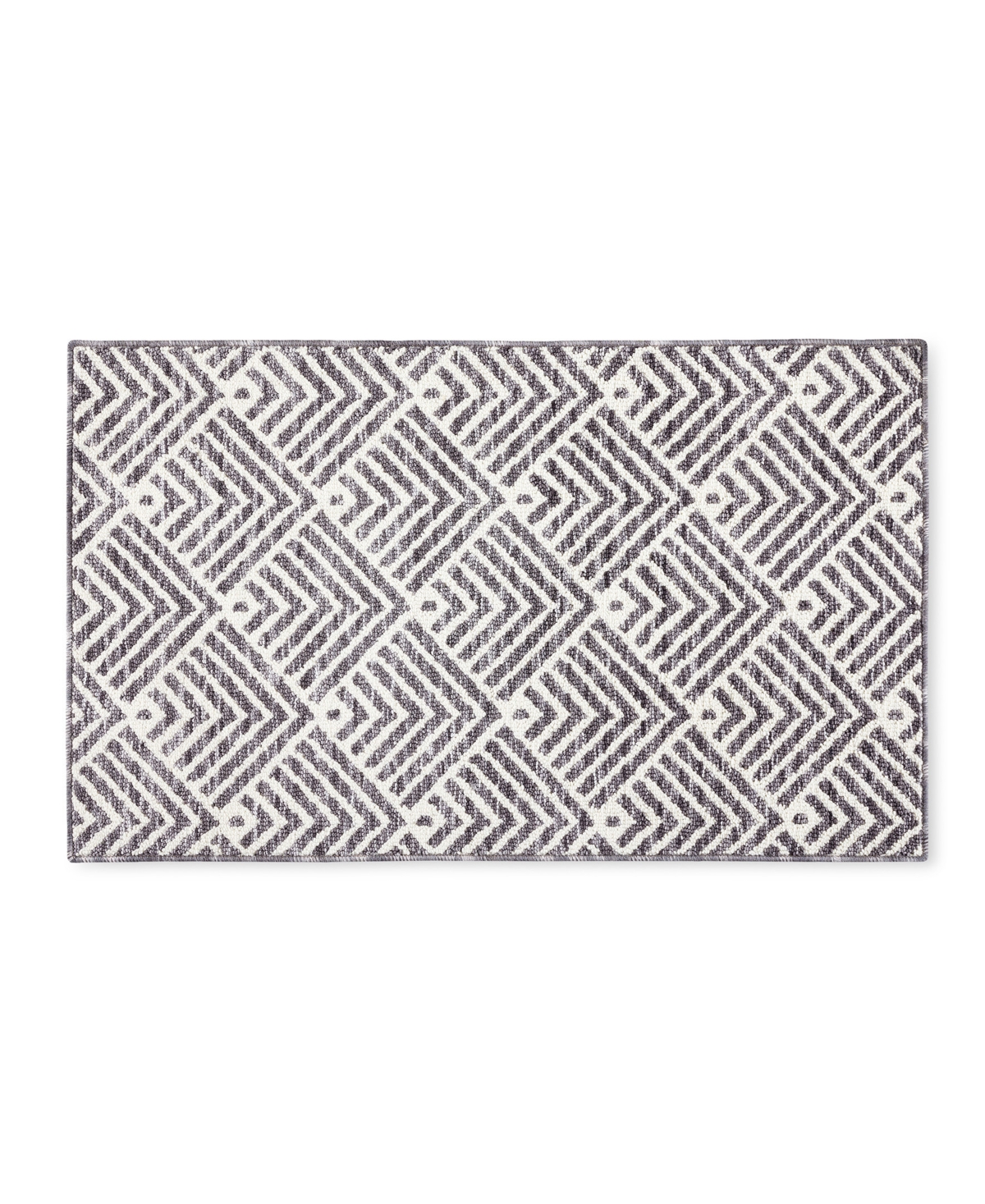 Town & Country Living Everyday Walker Everwash Kitchen Mat E003 2' X 3'4" Area Rug In Gray