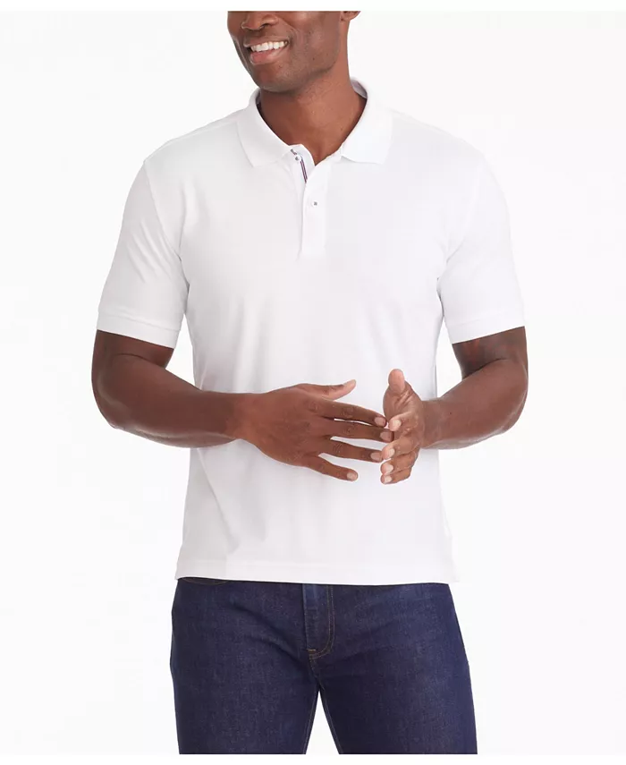 Men's Wrinkle-Free Damaschino Polo