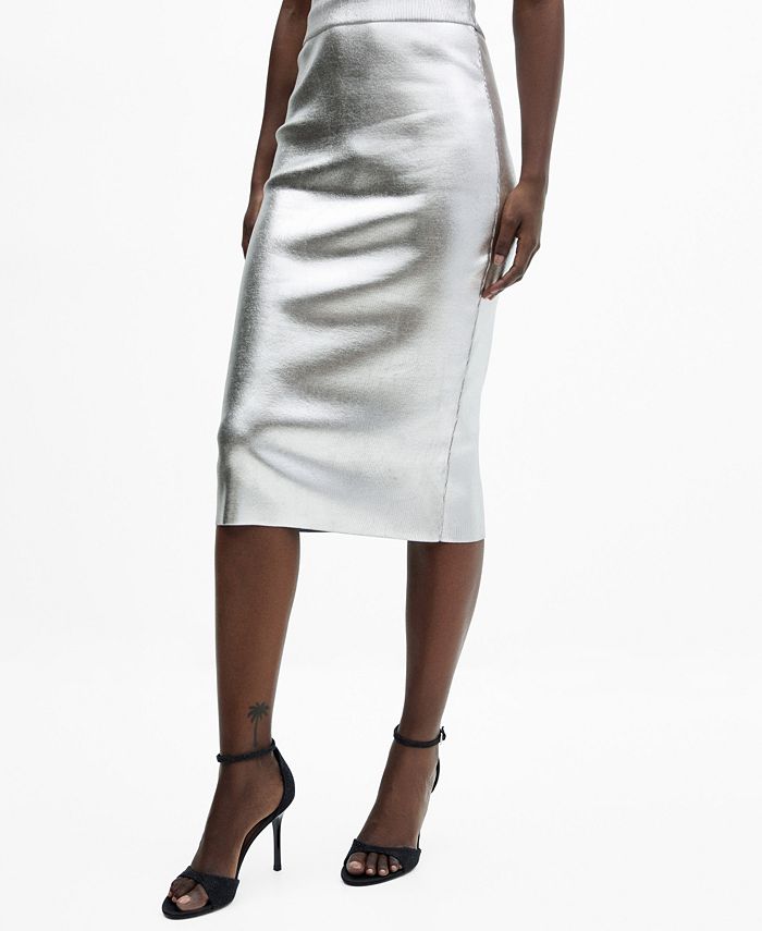 Silver best sale skirt macy's