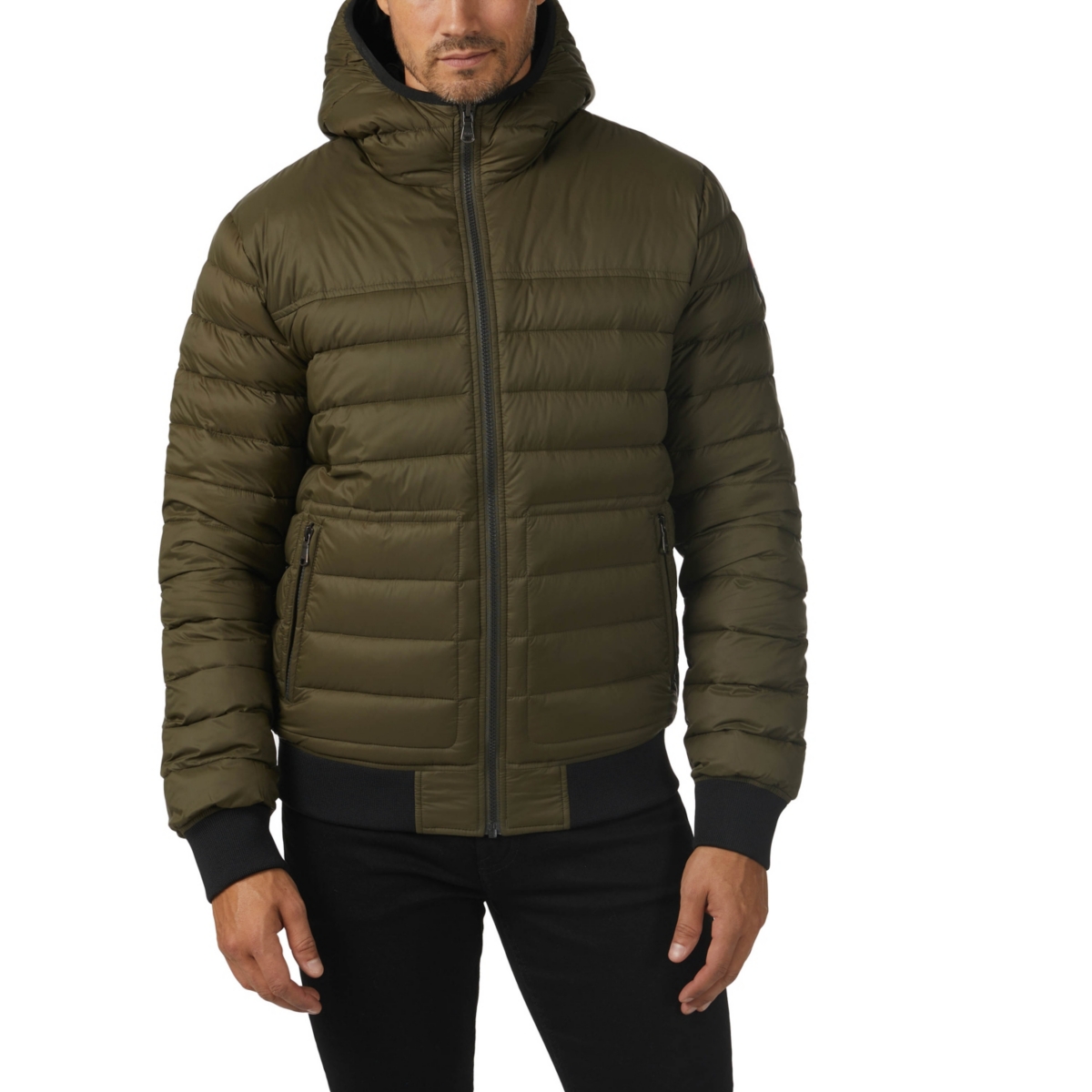 Maxwell Lightweight Reversible Bomber Jacket -military