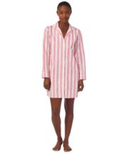 Lauren Ralph Women's Short Sleeve Crew Neck Sleep T-shirt Nightgown