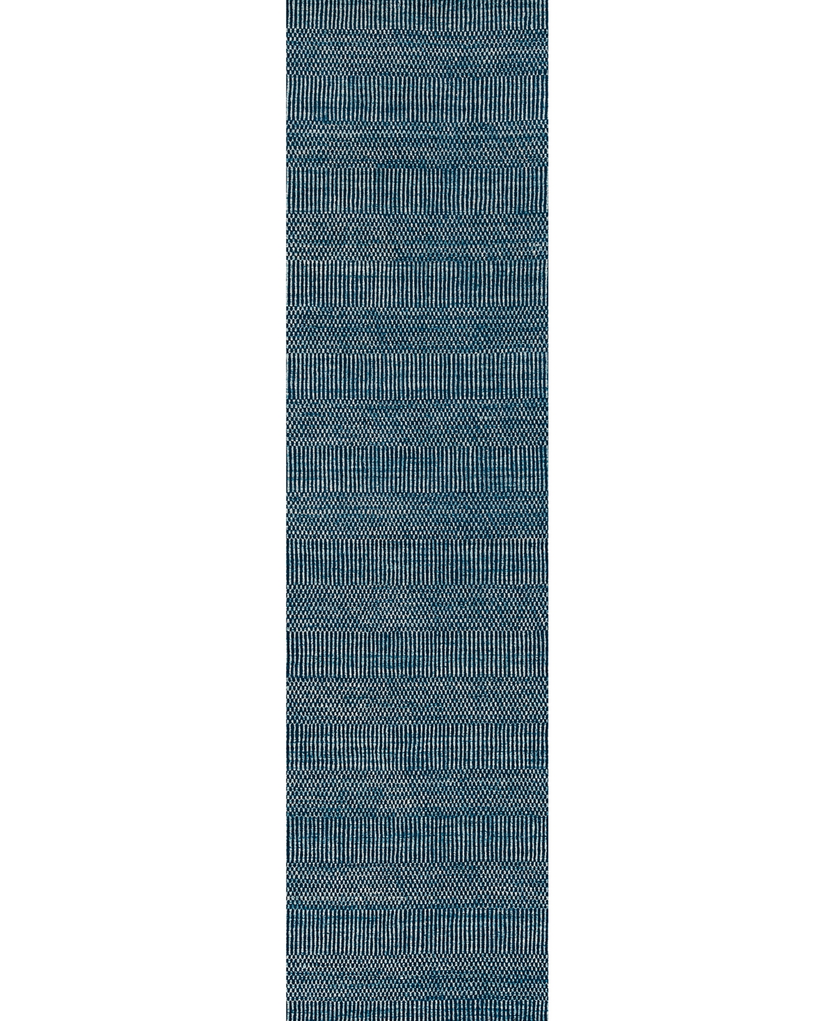 Km Home Alleanza 200 2'6" X 10' Runner Area Rug In Teal