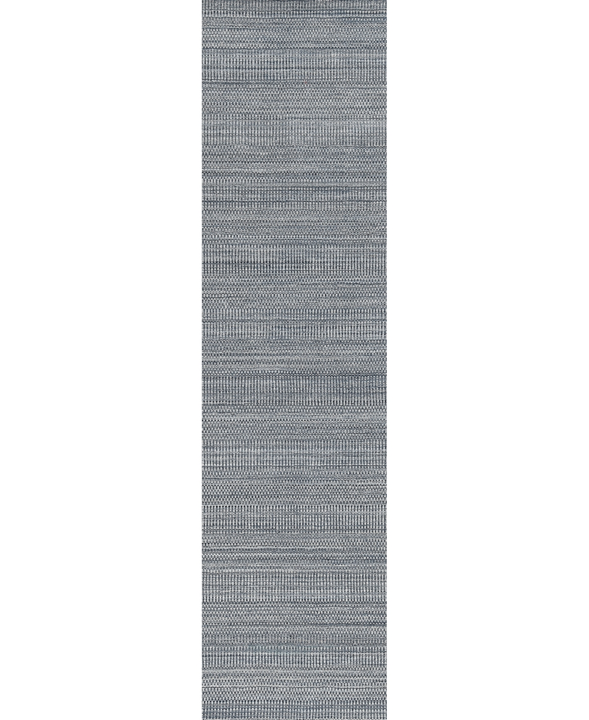 Km Home Alleanza 200 2'6in x 10' Runner Area Rug - Silver