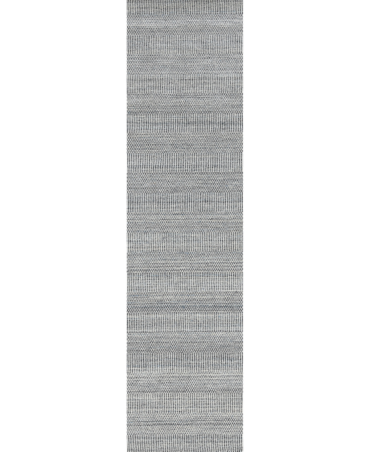 Km Home Alleanza 200 2'6in x 10' Runner Area Rug - Gray