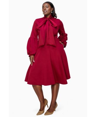 Plus Size Bekah Flare Pocket Dress