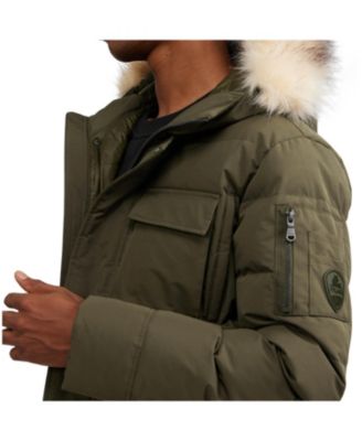 Men's Hamilton Channel Quilted Fixed Hood Parka