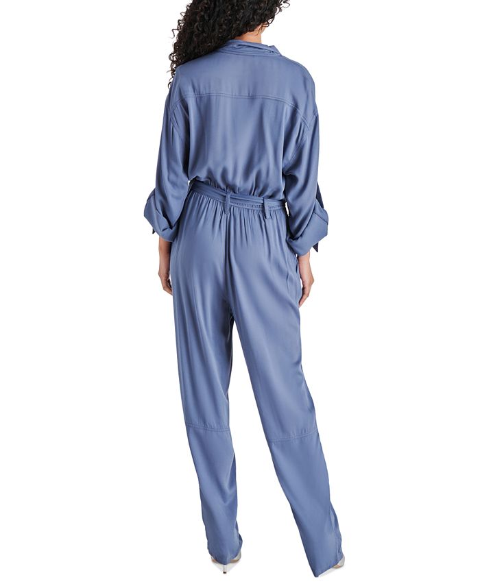 Steve Madden Women's Smooth Twill Audrie Jumpsuit - Macy's