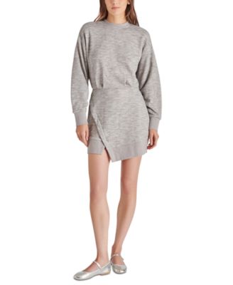 Steve Madden - Women's Briar Long-Sleeve Wrap-Skirt Dress