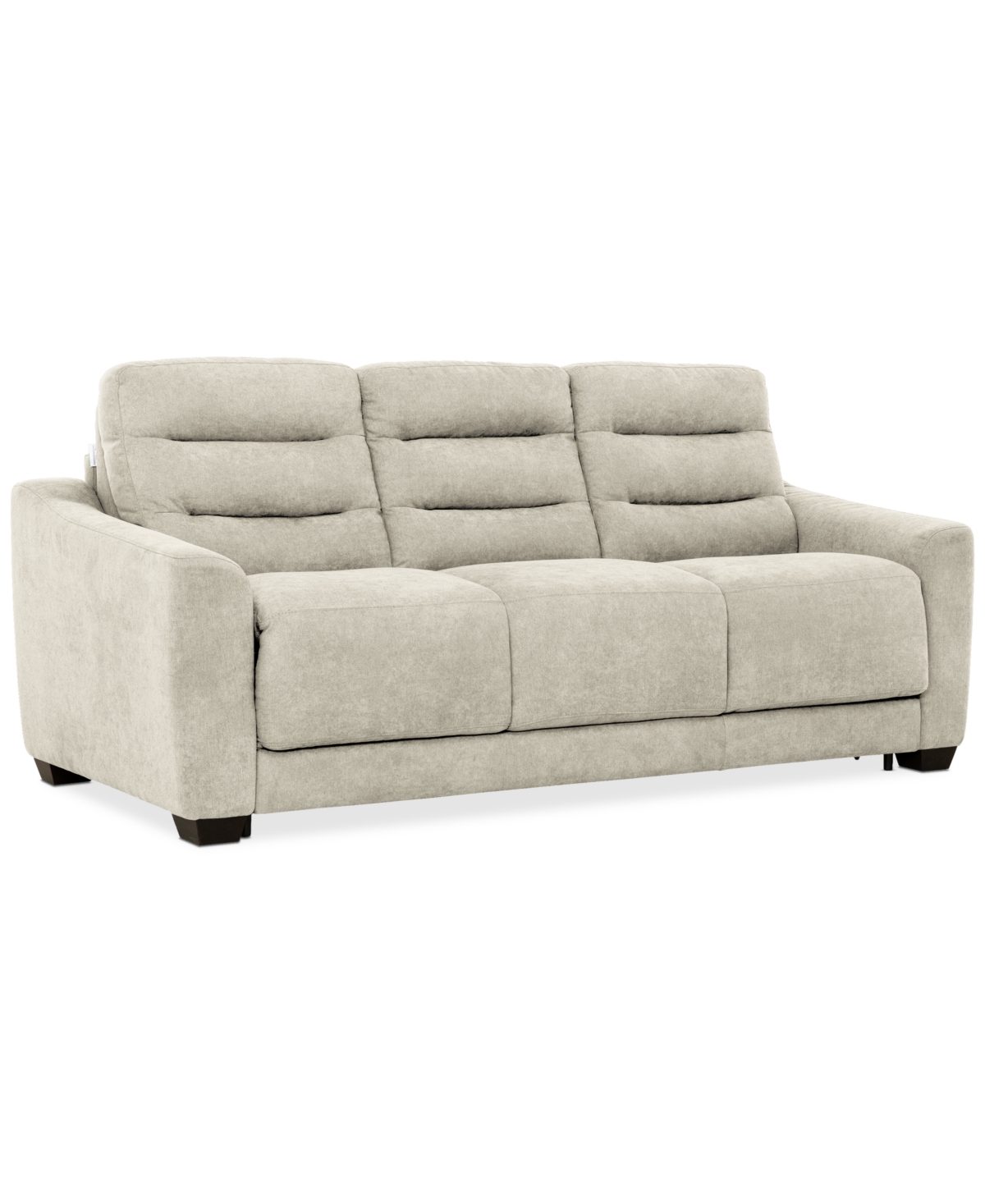 Macy's Luca 69" Queen Stearns & Foster Fabric Sleeper Sofa, Created For  In Beige