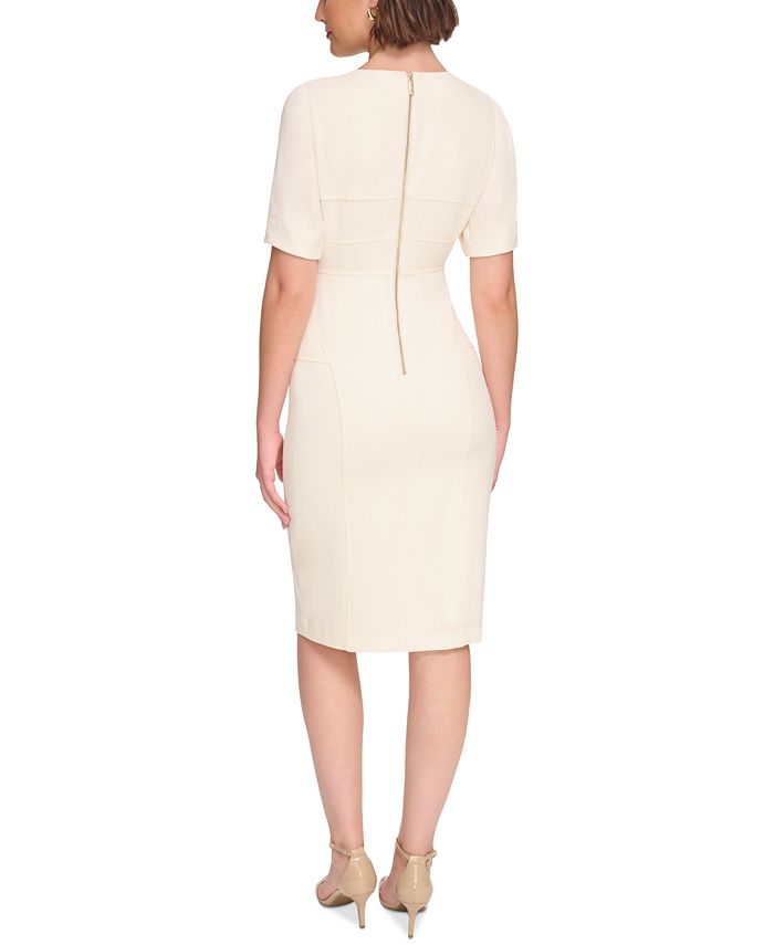 Tommy Hilfiger Women's Short-Sleeve Sheath Dress - Macy's