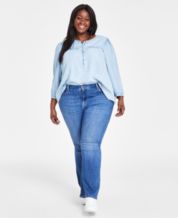 Plus Size Wide Leg Jeans for Women - Macy's