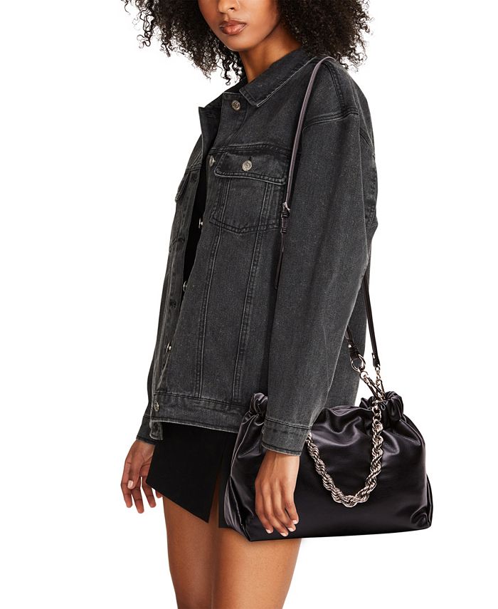 Steve Madden Remy Shoulder Bag with Chain - Macy's