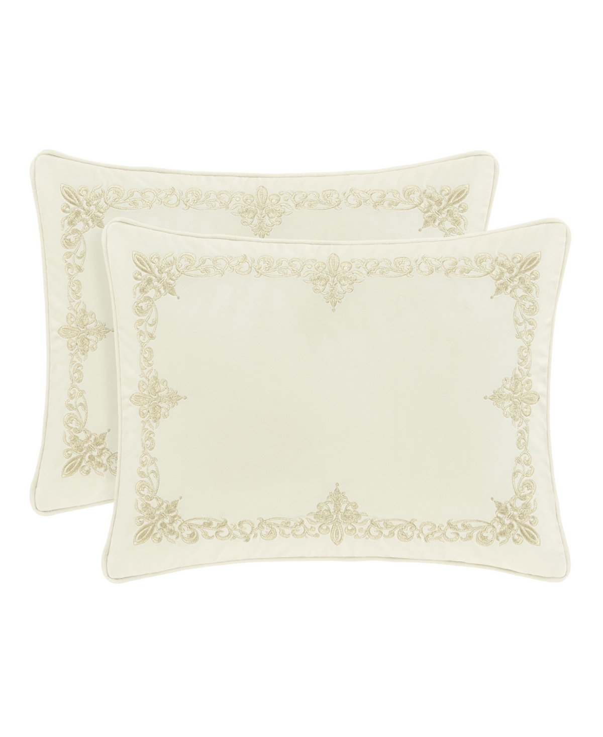 J Queen New York Noelle 3pc. Duvet Cover Set, King/california King In Winter White