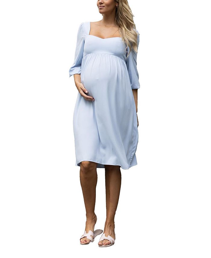 Emilia George Maternity Sleeved Sophie Dress - Macy's