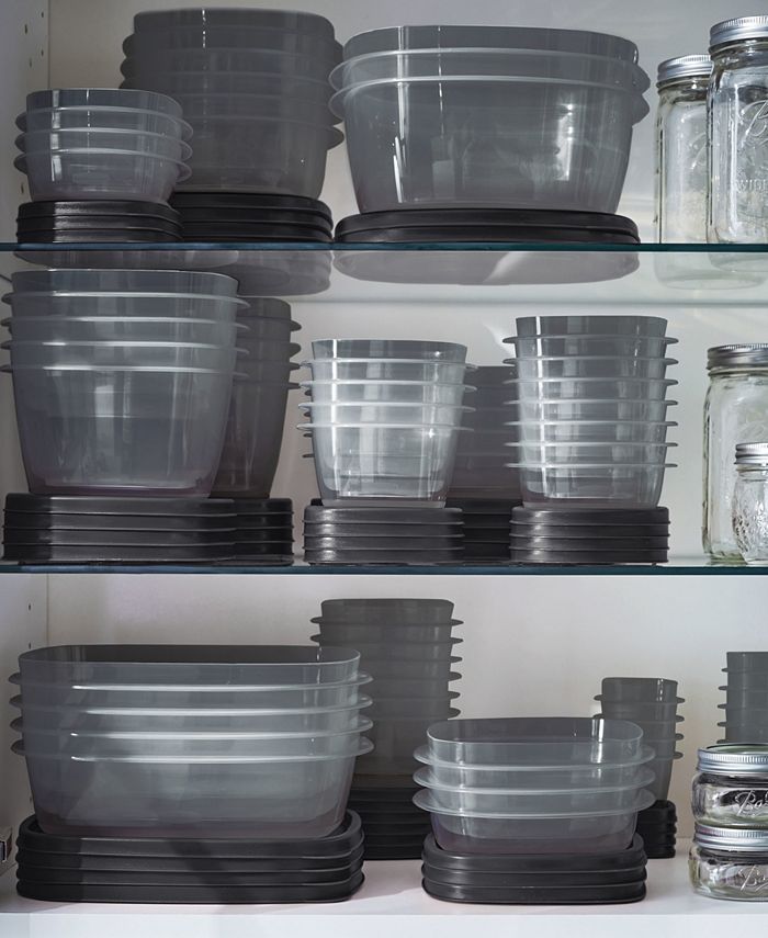 Rubbermaid Easy Find Lids 24-Piece Clear Food Storage Container