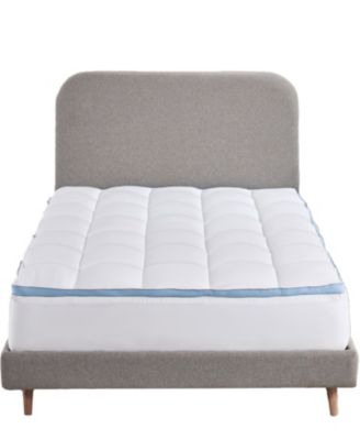 Extra thick pillow top mattress pad best sale