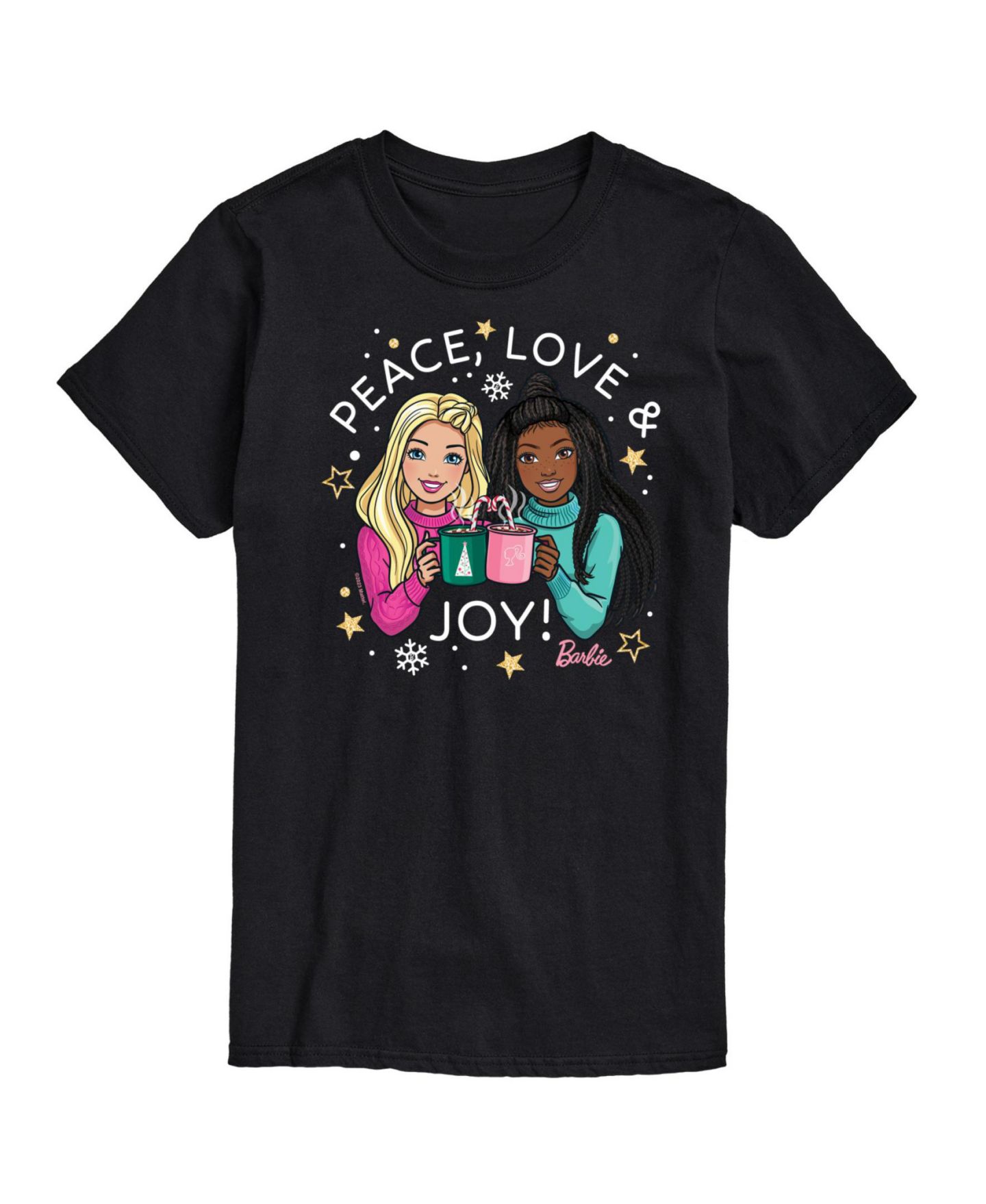 Мужская футболка AIRWAVES Barbie Holiday Short Sleeve, цвет: Чёрный — фото 1