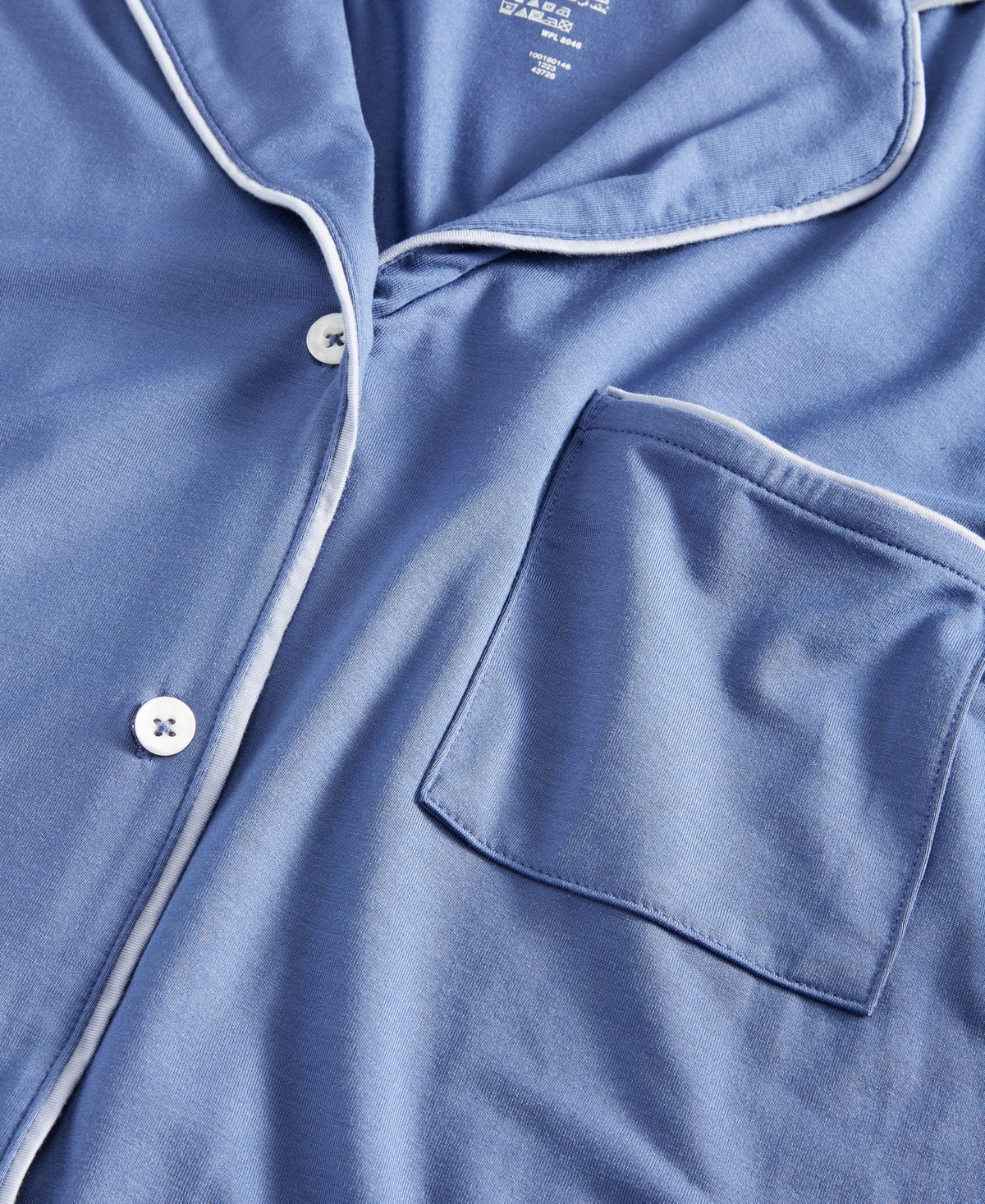 State of Day Women's 2-Pc. Short-Sleeve Notched-Collar Pajama Set Xs-3X, Created for Macy's