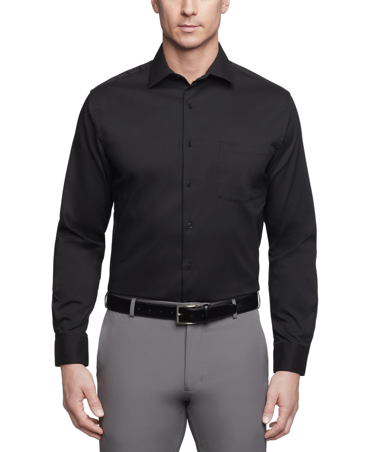 Men's Stain Shield Regular Fit Dress Shirt - Oat
