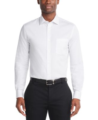 Van Heusen Men's Stain Shield Regular Fit Dress Shirt - Macy's