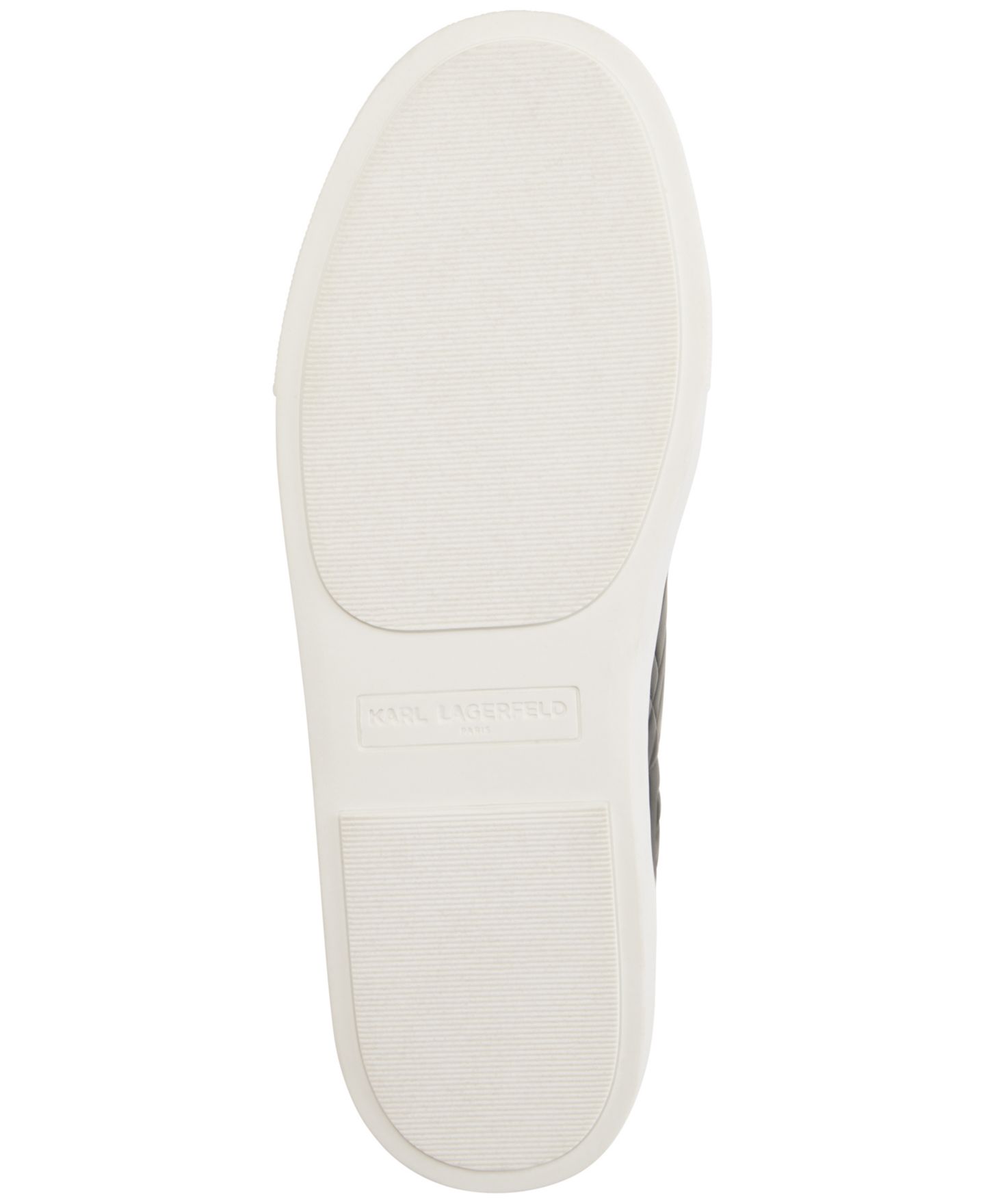 Женские кроссовки KARL LAGERFELD PARIS Cate Karl Box Lace-Up Low-Top, цвет: Чёрный / Яркий белый — фото 5