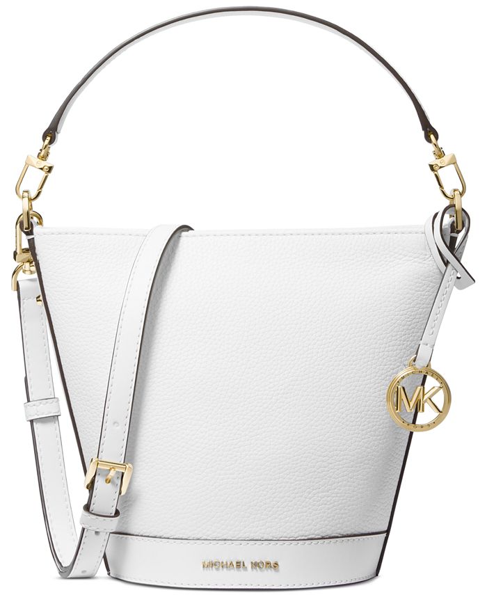 Townsend Small Leather Top-Zip Convertible Bucket Crossbody